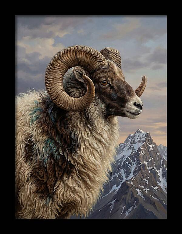 Majestic Argali Ram Portrait