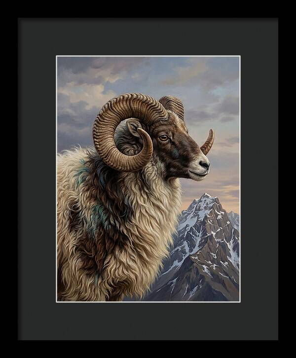 Majestic Argali Ram Portrait