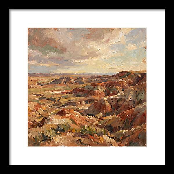 Majestic Badlands Vista