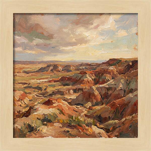 Majestic Badlands Vista