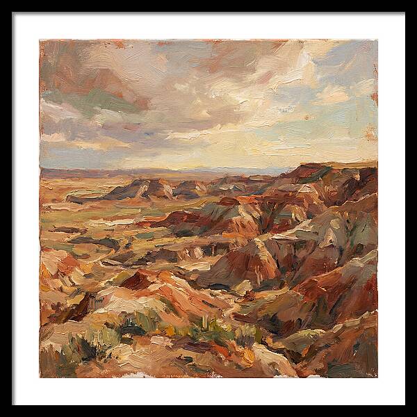 Majestic Badlands Vista