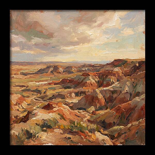 Majestic Badlands Vista