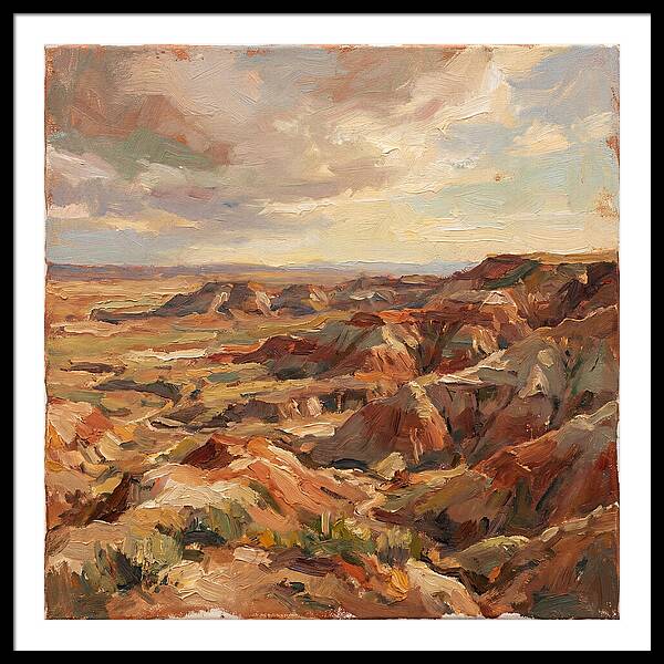 Majestic Badlands Vista