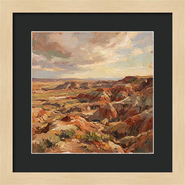 Majestic Badlands Vista