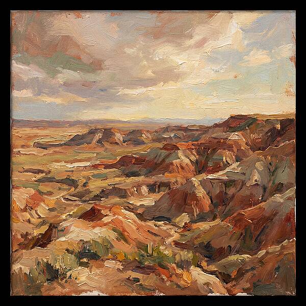 Majestic Badlands Vista