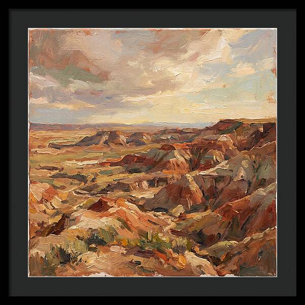 Majestic Badlands Vista