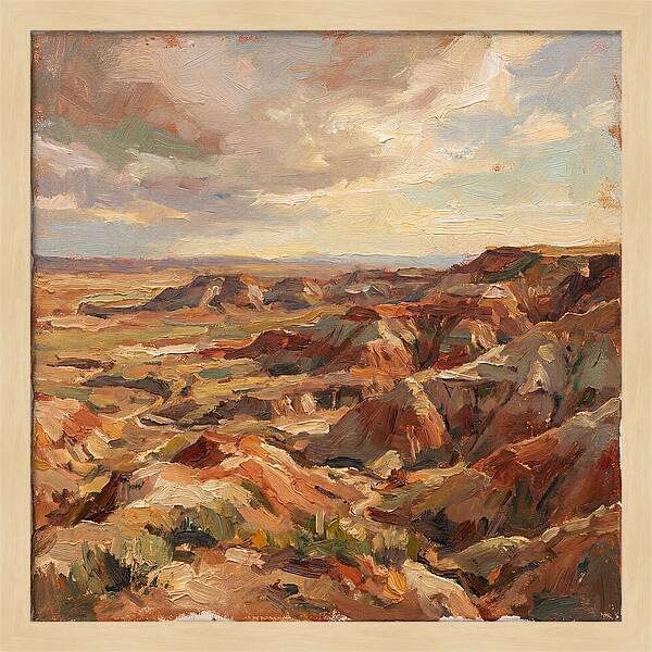 Majestic Badlands Vista