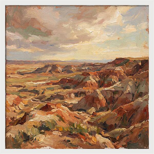 Majestic Badlands Vista