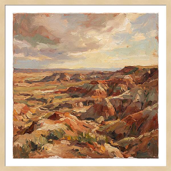 Majestic Badlands Vista