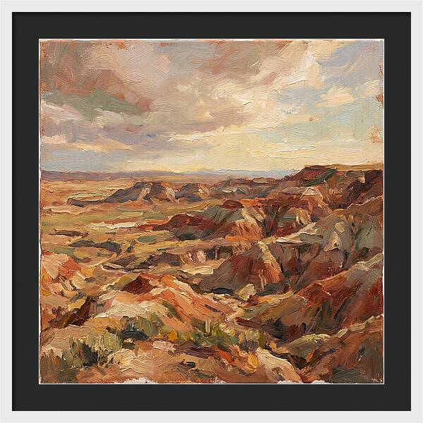 Majestic Badlands Vista