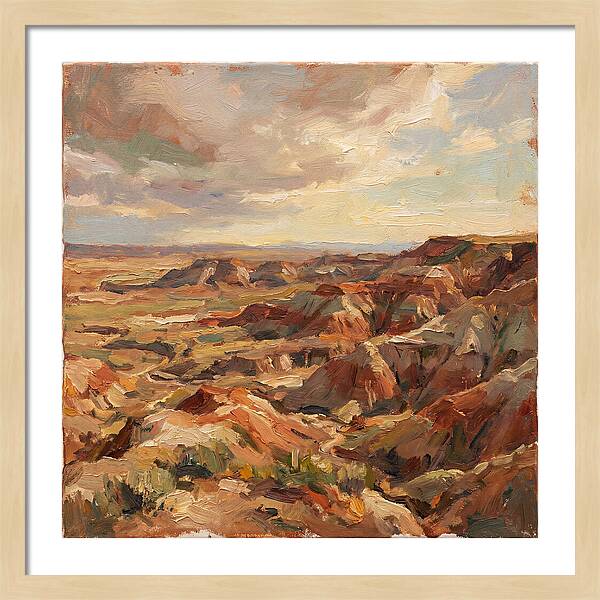 Majestic Badlands Vista