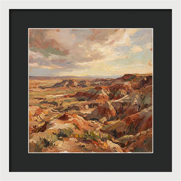 Majestic Badlands Vista