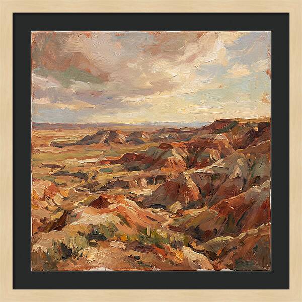 Majestic Badlands Vista