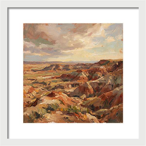 Majestic Badlands Vista