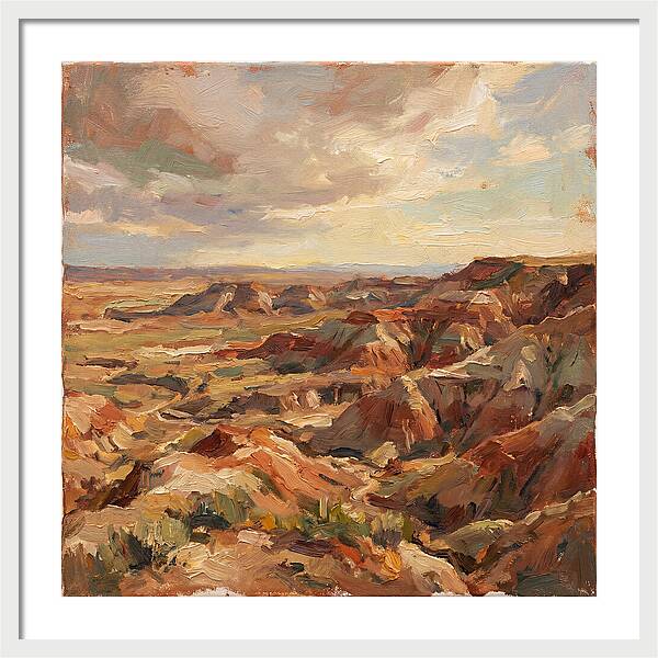 Majestic Badlands Vista