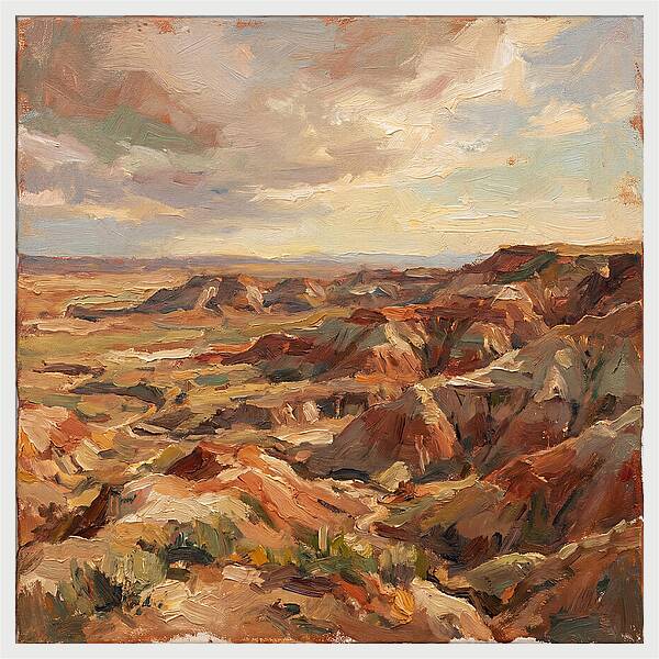 Majestic Badlands Vista