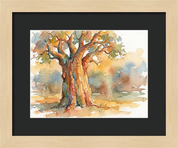 Majestic Baobab Tranquility