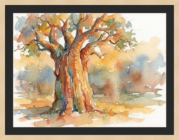 Majestic Baobab Tranquility