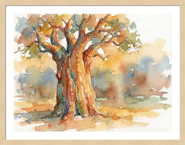 Majestic Baobab Tranquility