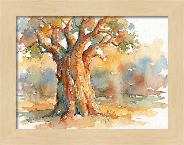Majestic Baobab Tranquility