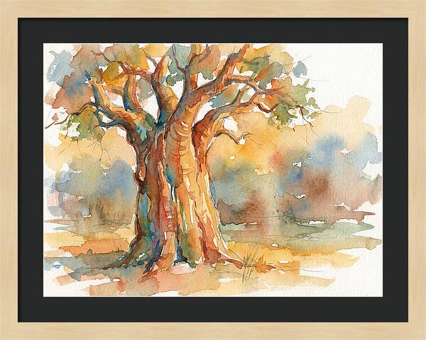 Majestic Baobab Tranquility