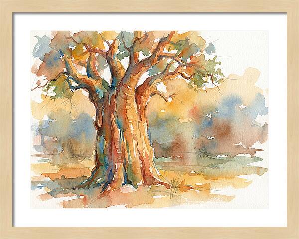 Majestic Baobab Tranquility