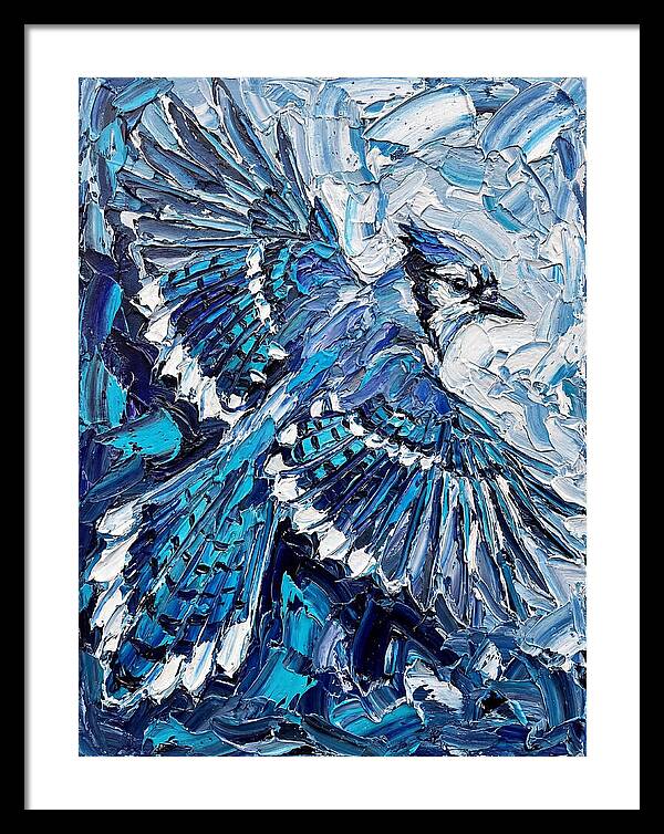 Majestic Blue Jay Soaring