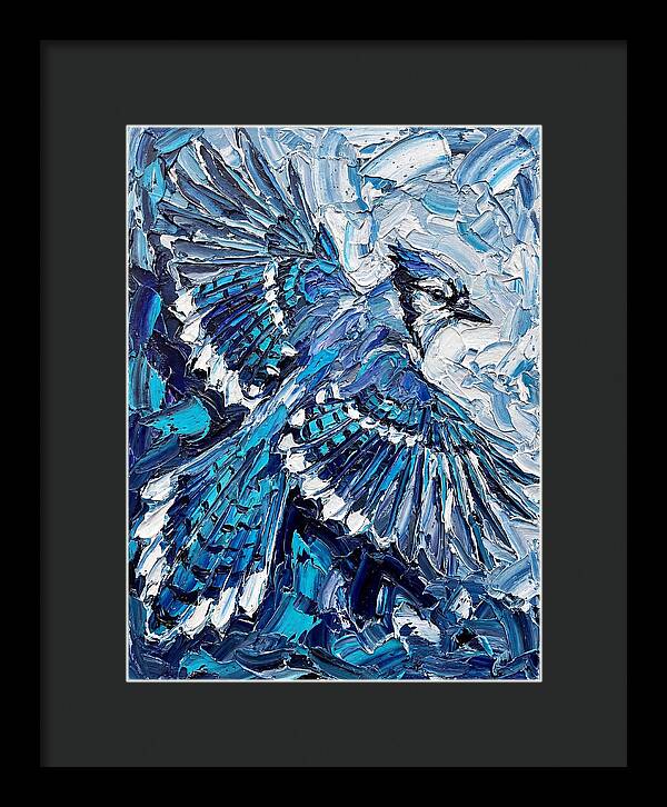 Majestic Blue Jay Soaring