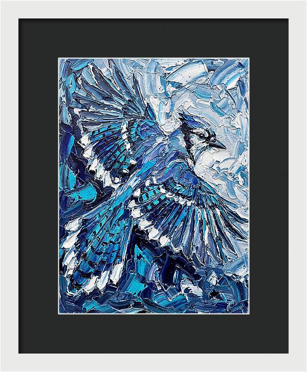 Majestic Blue Jay Soaring
