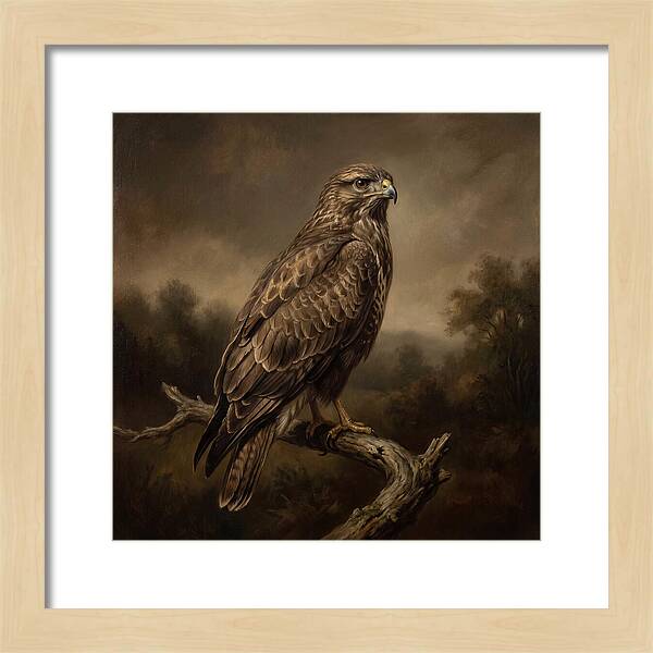 Majestic Buzzard Amongst Nature