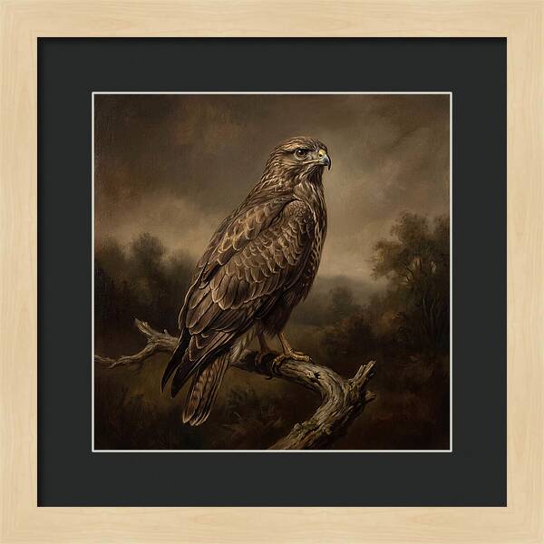 Majestic Buzzard Amongst Nature