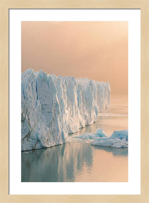 Majestic Calm Of Perito Moreno Glacier