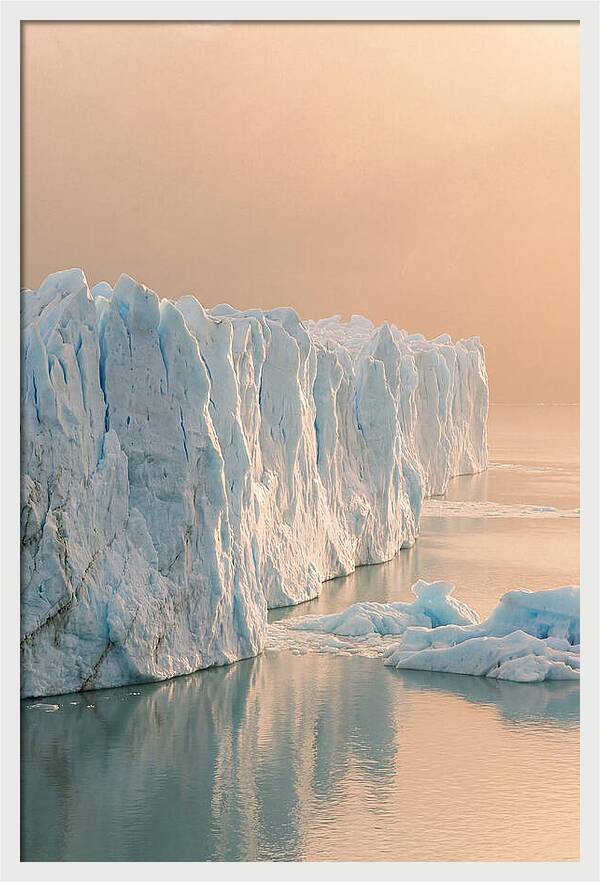 Majestic Calm Of Perito Moreno Glacier