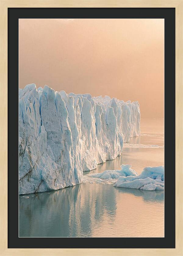 Majestic Calm Of Perito Moreno Glacier
