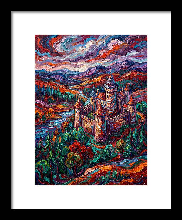 Majestic Castle Amidst Vibrant Landscape