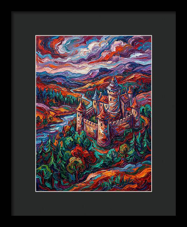 Majestic Castle Amidst Vibrant Landscape