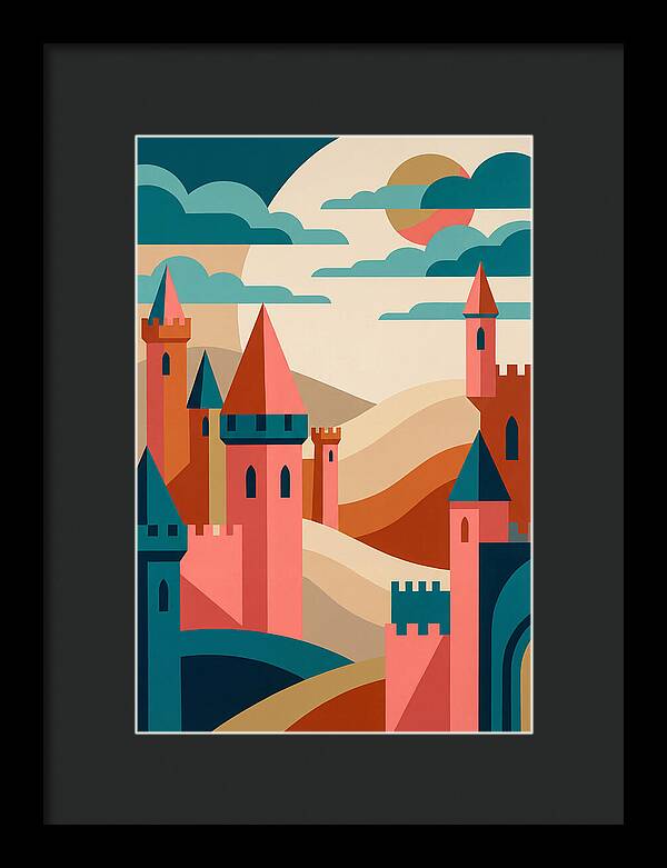 Majestic Castle Reflections