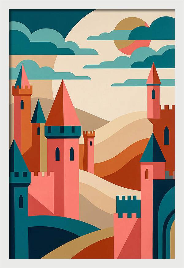 Majestic Castle Reflections