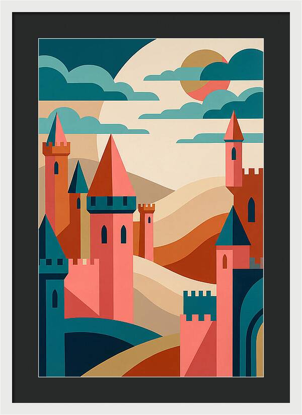 Majestic Castle Reflections