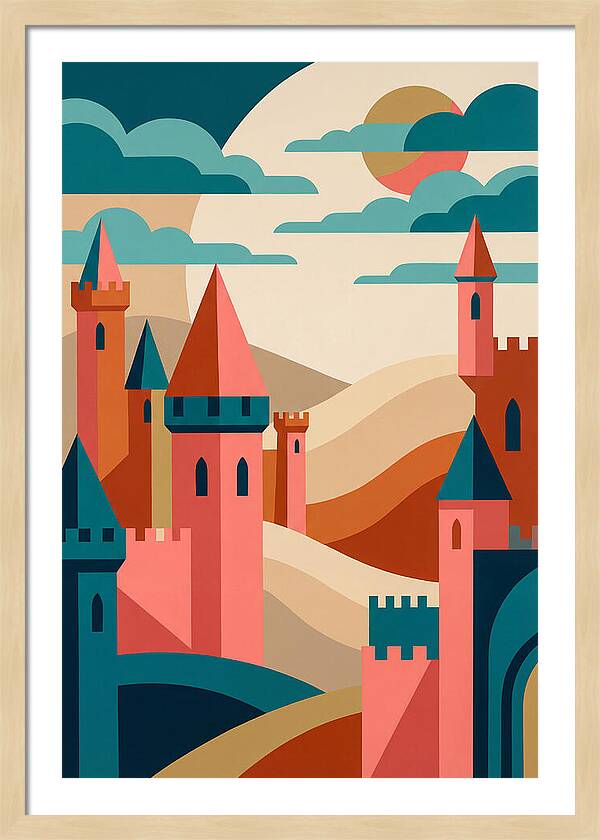 Majestic Castle Reflections