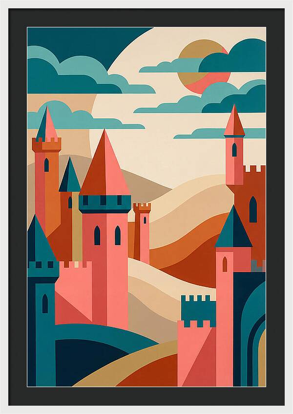 Majestic Castle Reflections