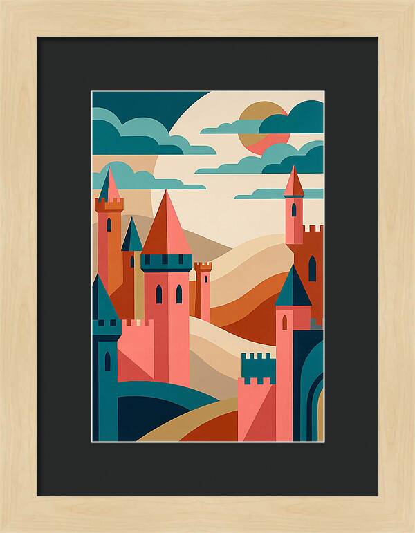Majestic Castle Reflections