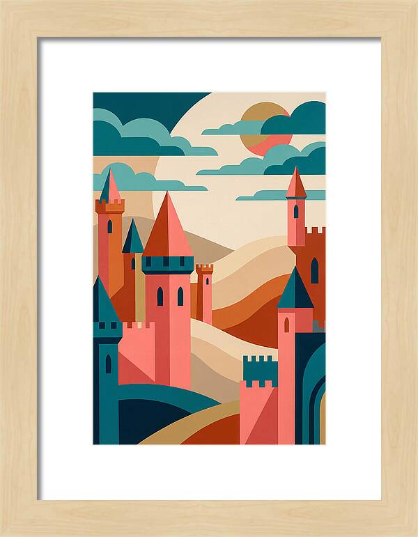 Majestic Castle Reflections
