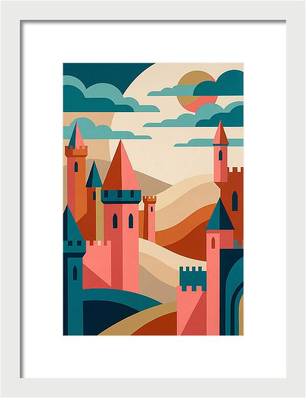 Majestic Castle Reflections