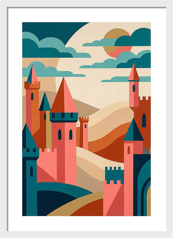 Majestic Castle Reflections