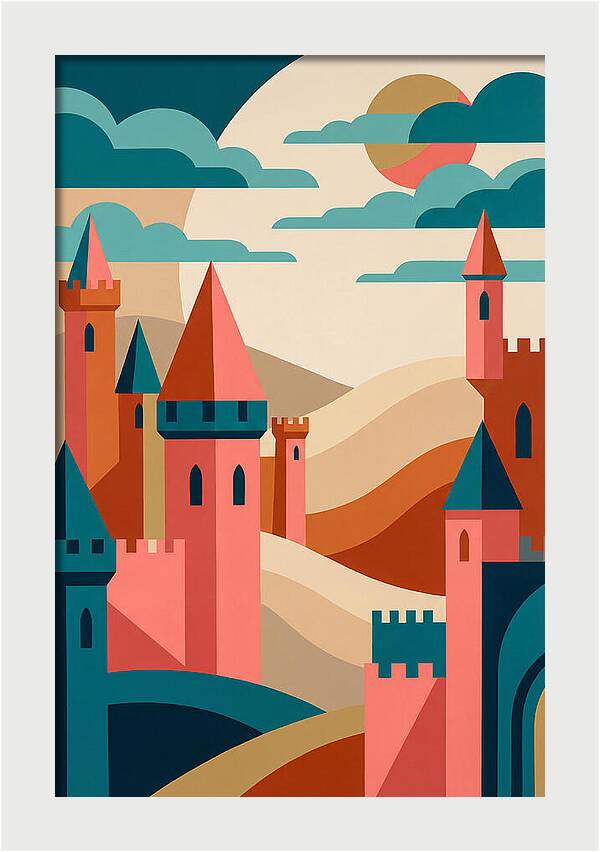 Majestic Castle Reflections