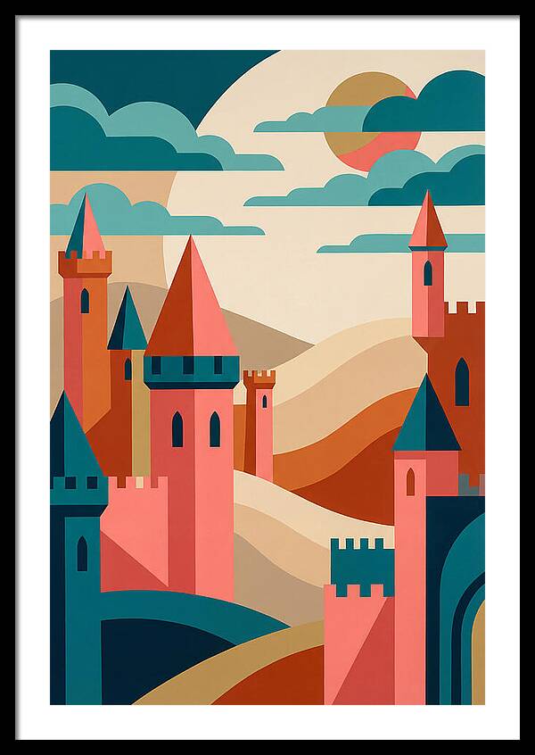Majestic Castle Reflections