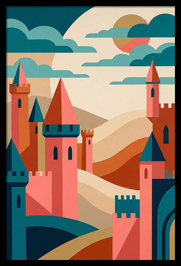 Majestic Castle Reflections