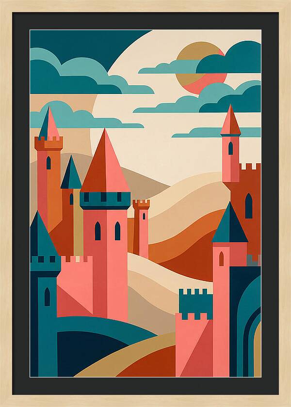 Majestic Castle Reflections
