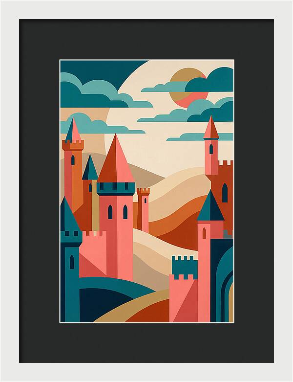 Majestic Castle Reflections